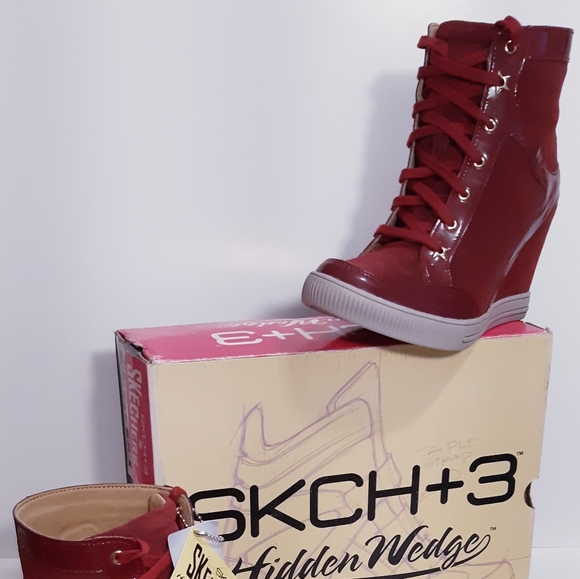 Skechers Skch+3 Gossipy in Red - Picture 2 of 8